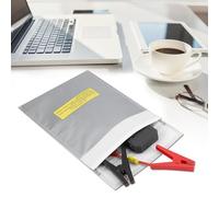 Generic Sacco di Ricarica Ignifugo Borsa di Sicurezza Durevole per Batterie Lipo Resistente Al Fuoco per Batterie Agli Ioni di Litio Uso di Trasporto Portatile (S550 ml 8000 mAh)