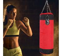 Generic Sacco di Sabbia Vuoto da Allenamento, Boxe, Boxe, per Assorbimento degli Urti e Body Building, Materiale in Tessuto Oxford, per Appassionati di Karate/arti Marziali (60 cm)