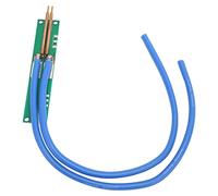 Generic Saldatore del Punto della Batteria, Penna per Saldatura a Pinna per Saldatura Sottile Punta a Sfera Semi Circolare Punta a Bassa Batteria Saldatore Manuale del Saldatrice per della