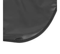 Generic Salon Cape, Barber Cape, Design Hook & Loop per Barbershop Beauty Parl Uso della Professione (N. 3 nero)
