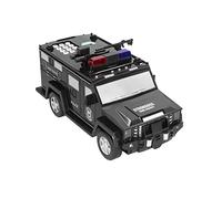 Generic Salvadanaio Elettronico Educativo per Soldi con Auto Blindata, Gioca a Storie e Riconosci Animali, Ampio Spazio, 9 Canzoni, Regalo di Natale per il Ringraziamento