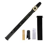 Generic Sassofono Tascabile, Mini Strumento a Fiato per Sassofono, Suono Eccellente, Facile Da Suonare, con Borsa per Il Trasporto per Appassionati E Amanti a, nero