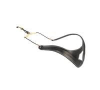 Generic Saxophone Imbracatura Fettuccia Regolabile Accessorio per Strumenti Musicali Durevole in PU Pelle con Sostegno Collo Adatto a Pratica Regalo, Nero