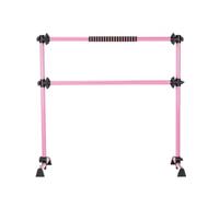 Generic Sbarra Danza Regolabile Doppia Barra Attrezzo Allenamento Equilibrio Stretching Struttura Autoportante Metallo Solida Carico 80kg Compatta Larghezza