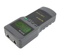 Generic SC-8108 Tester RJ45 Multiuso per Verifica Cavi Internet con Riconoscimento Vocale per Telecomunicazioni e Internet café, Materiale ABS Durevole