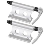 Generic Scaffale del supporto della forcella del rilascio rapido, trasportatore del metallo dei pc 2 per l'automobile ed il camioncino, sistema portatile della serratura per il trasporto facile