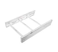 Generic Scala Arredo Bagno in Legno Bianco Rustica e Decorativa, Porta Asciugamani e Scala per Asciugamani per Decorazione Bagno in Stile Country