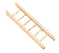Generic Scala in Miniatura Fai da Te 2 Pezzi, Scala Versatile per Casa delle Bambole in Legno per Configurazioni in 1:12/1:6, Costruzione in Legno di Betulla (Colore del naturale)