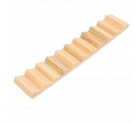 Generic Scala in Miniatura in Scala 1:12 Non Verniciata in Legno per Espositori Realistici di Case delle Bambole e Decorazioni per la Casa