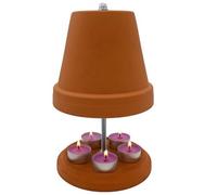 Generic Scaldamani in Ceramica per Tea Light, Mini Stufa da Tavolo Portatile per Caminetto, Scaldamani Dalla Consistenza Liscia per il Giardino Domestico, Ideale Come Regalo di Natale