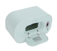 Generic Scaldasalviette, Dispenser Idratante a Marce per Scaldasalviette, Schermo LED USB Ricaricabile per l'home Office all'aperto (GREEN)