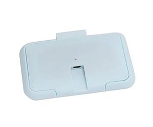Generic Scaldasalviette per Neonati Il Riscaldamento Confortevole Impedisce L'evaporazione per la Bocca del Bambino Materiale ABS Azzurro Portatile