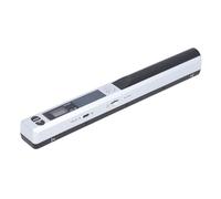 Generic Scanner Fotografico Portatile Versatile per Documenti A4 Bacchetta Scanner Portatile a Colori da 900 DPI per Viaggi in Ufficio e a Casa (SILVER)
