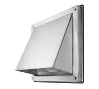 Generic Scarico Impermeabile, Cappuccio di Ventilazione, Tappo di Ventilazione a Parete, Design Impermeabile in Acciaio Inossidabile, Facile Da Insta, 18.5x13 Cm