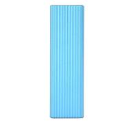 Generic Scatola Adattatore SSD Protocollo UASP con Custodia NGFF per Trasferimento File Ad Alta velocità Compatibile con unità a Stato Solido M.2 per XP/7/8 in Materiale in Lega di Alluminio (BLUE)