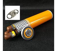 generic Scatola Creativa in Acciaio Inossidabile Impermeabile e Resistente All'Umidità Di Capacità Che Idrata il Cilindro Del Metallo Portatile Ette, Può Ospitare 3/Giallo 1Color