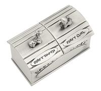 Generic Scatola dei Ricordi per Bambini Scatola Decorativa Durevole per Fatine dei Denti in Stile Europeo per Bambini Piccoli, per il Mio Primo Dente per Regali di Baby Shower, Regali di Compleanno,