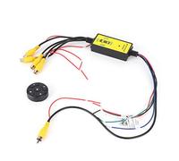 Generic Scatola di Commutazione Video 4 in 360 Gradi per Auto con Telecomando e Commutazione Automatica dei