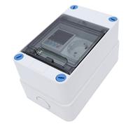 Generic Scatola di Distribuzione A Montaggio Superficiale con Telecomando e Interruttore Automatico da 63 A per la Gestione Domestica, Materiale ABS Resistente