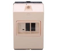 Generic Scatola Interruttore Automatico Impermeabile con Alloggiamento Ignifugo per Uso Domestico e Industriale, Materiale ABS, 140 X 90 X 85 Mm