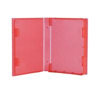 Generic Scatola Portaoggetti per HDD da 2,5", Custodia Antistatica Antipolvere, Antiurto Antiscivolo per HDD e SSD da 2,5", Materiale PP, Rosso/arancione/verde/blu/grigio, 1 Pezzo (rosso)