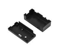 Generic Scatola Protettiva Custodia Dal Design Minuscolo Ad Alta Precisione per Progetti Elettronici, Materiale Plastico, 7,3x3,6 Cm (BLACK)