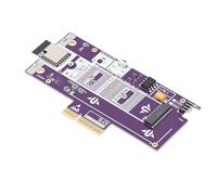 Generic Scheda Adattatore PCI Express 5.0 a M.2 NVMe Trasferimento Rapido dei Dati Avvio Remoto per Elaborazione Ad Alte Prestazioni
