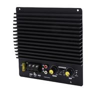 Generic Scheda Amplificatore per Auto Scheda Amplificatore Subwoofer per Bassi Esposti in Lega di Alluminio Ad Alta Potenza da 600 W per Veicolo, Dissipazione Rapida del Calore, Uscita Audio Chiara