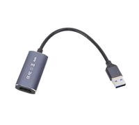 Generic Scheda di Acquisizione Video USB 3.0 Dispositivo di Streaming Live per Giochi a Trasmissione Rapida per Registrazione Ad Alta Definizione su //, Lega di Alluminio