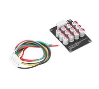 Generic Scheda di Bilanciamento Efficiente con Equalizzatore Attivo della Batteria 5A per LTO NCM, Funzionamento Semplice per i Proprietari di (3-4S)