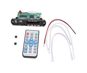 Generic Scheda di Decodifica MP5 MP3 MP4, Lettore Video HD Bluetooth 5.4, Scheda di Decodifica con Display a LED, Ideale per il Modulo Amplificatore di 1080P