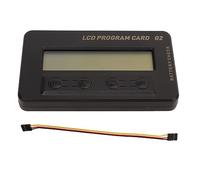 Generic Scheda di Programmazione Dinamica con Display LCD per ESC di Aerei RC, Rilevamento della Tensione Multifunzionale e Strumento di Regolazione Dell'acceleratore, 1 unità