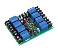 Generic Scheda di Sequenza Temporale di Alimentazione Regolabile a 8 per Palco e KTV, Modulo Controller Sequenziale 0,2-4S per Apparecchiature Audio