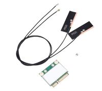 Generic Scheda MINI PCIE WiFi 6 Scheda 1800Mbps Dual Band 2.4G 5G Adattatore di Rete per Hasee Thinkpad Wireless per il Miglioramento della Sicurezza con Antenne