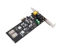 Generic Scheda PCI Express Centro di Elaborazione HiFi Professionale di Alta qualità per gli Appassionati del Suono - Supporto CM108AH per, OS X, Plug and Play