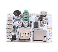 Generic Scheda Ricevitore Audio Bluetooth con Uscita Preamplificatore Microfono e Telecomando Lettore Musicale Portatile per Progetti Audio Fai-da-te Peso 15g~28g (Versione Bluetooth + telecomando