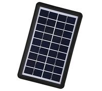 Generic Scheda Solare Efficiente in Polisilicio con Celle Solari 9V 3W con Design Impermeabile per Uso in Giardino e in Campeggio Vetro Ad Alta Trasparenza