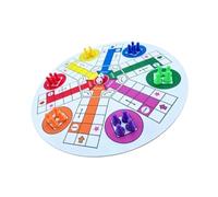Generic Scheda Strategica per il Gioco degli Scacchi di Volo per 6 Giocatori Set da Gioco Portatile da Viaggio da 13,8 Pollici Ottimo per il Divertimento in Famiglia (Girare)
