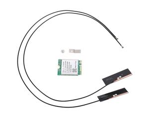Generic Scheda WiFi6 M.2 Ad Alta velocità da 1800 Mbps Connessione di Rete Stabile Adatta per Trasferimento di Big Data e Streaming Multimediale, per per, materiale: PCB (Antenne integrate)