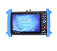 Generic Schermata LCD -CCTV Tester, 1920x1200 Risoluzione Diverse Lingue Tester CCTV Industriale 100-240 V Batteria 7.000 MAh per Sistemi di Segnale Analogico (Plug dell'UE 100-240V)