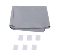 Generic Schermo di Proiezione Bianco per Teatro con Eccellente capacità Antiluce, qualità 'immagine 4K Ad Alta Definizione, 6 Ganci, Pieghevole (100 pollici (87 X 49,2 pollici))