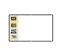 Generic Schermo di proiezione pieghevole portatile ad alta densità con rapporto 16:9 Proiettore 1080P 3D 4K HD Film 60 72 84 92 100 120 150 pollici(180 inch)
