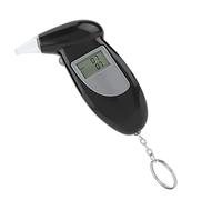 Generic Schermo LCD Schermo Tester per il Respiro Portatile Keychain Breath Analizer per Ambiente di Viaggio Salutare (Con 20 bocche che respirano)