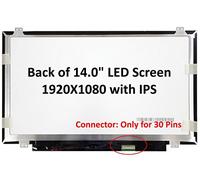 Generic - Schermo LED LCD di ricambio da 14" IPS FHD (1080P), compatibile con B140HAN02.1 / B140HAN02.4