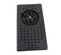 Generic Sciacquatrice per Brocca Ad Alta Pressione Lavavetro Efficiente per Lavello per Casa Hotel Ristorante Acciaio Inossidabile 12,8x7,1 Pollici (BLACK)