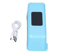 Generic Sciacquone Automatico per WC a Induzione con Tempo di sensibilità 0,25 S, Livello di impermeabilità IPX5, Batteria Ai Polimeri di Litio 2000 MAh, 294 G (BLUE)