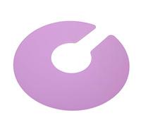 Generic Scialle Parrucchiere in Silicone di Alta qualità, Mantella Parrucchiere Facile Pulire, Protegge Dai Capelli e Dai Danni Causati Dall'acqua, Viola/blu/nero, 15,7"x15,7" per Tutti i Sessi