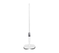 Generic Scopa Elettrica con Spruzzo D'acqua Pulizia Efficiente per Casa e Ufficio ABS Bianco Multifunzionale