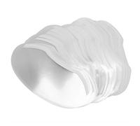 Generic Scudo Protettivo per Lacca per Capelli 100 Pezzi per Parrucchiere, Tintura, Taglio, Frangia con Protezione per gli Occhi, per Salone di Barbiere