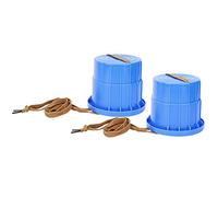 Generic Secchio Trampolini Bambini, Salti Trampolini 1 Paio di Bambini Passioni per Scarpe Secchi per con Giocattolo a Piedi Interattivo per l'allenamento di Coordinamento dell'equilibrio (BLUE)